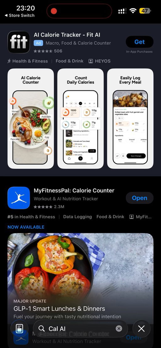 $100M Cal AI just got removed from the app store 