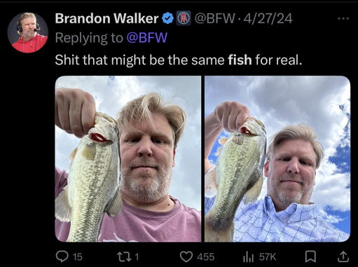 Did you catch the same fish 3 times ? 