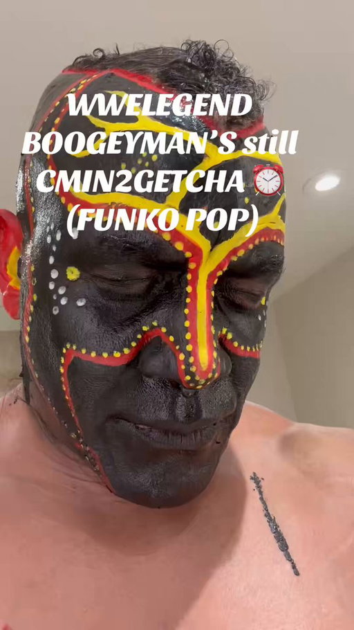 WWELEGEND BOOGEYMAN’S STILL CMIN2GETCHA ⏰FUNKO POP 