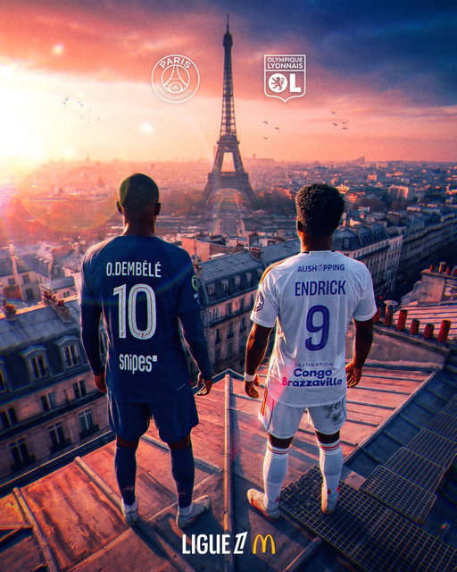 This weekend’s blockbuster ⚡️

PSG takes on Lyon 