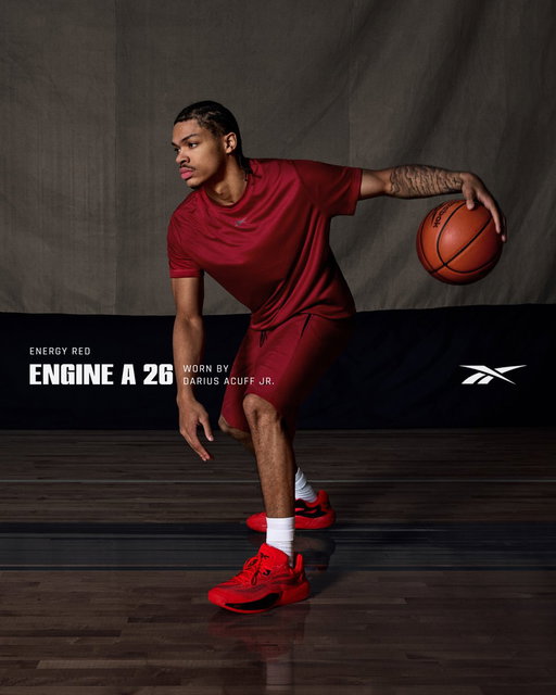 Introducing the Engine A 26 “Energy Red” with Darius Acuff Jr. Out now. 