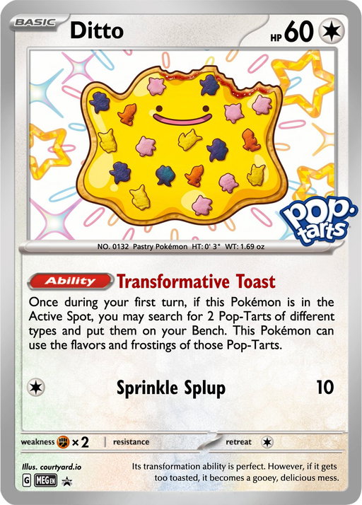 Pop-Tarts Ditto promo with OG sprinkles 🔥 