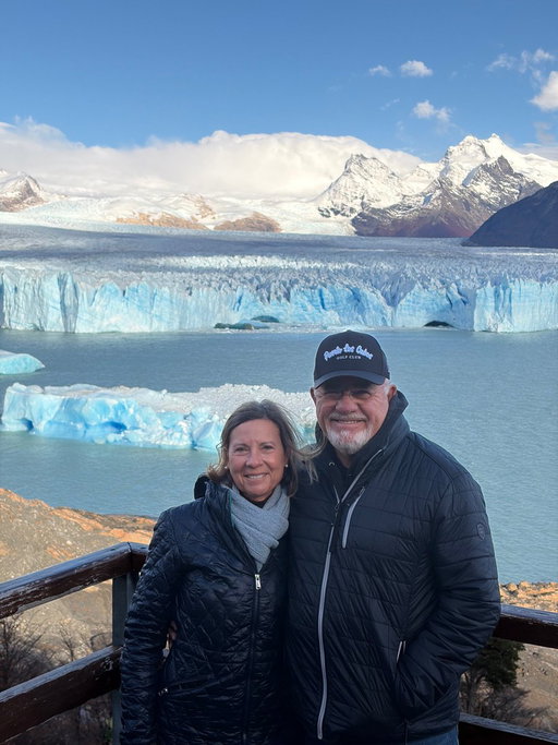 If you live like no one else later you can live and give like no one else. Almost 43 years with my girlfriend.  Moreno Glacier. Patagonia Argentina 