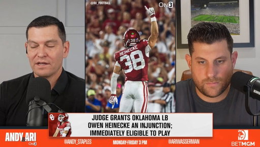 .@AndyStaples &amp; @AriWasserman react to this big news out of Oklahoma here:

"Is this the furthest anyone's got into the NFL Draft process and then returned?"

https://t.co/a70Zs6kpSu 