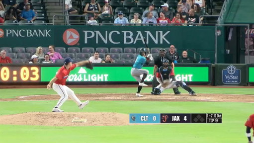 Nishida sends one out in his Knights debut!! 