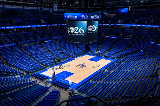 The stage is set for Game 1 🏟️ 