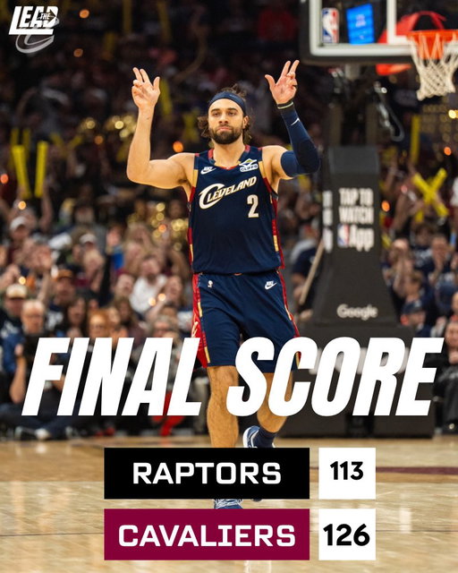 CAVS WIN GAME 1 #LetEmKnow 