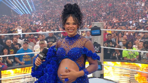 Bianca Belair is pregnant 🥹

What a moment at #WrestleMania ❤️ 