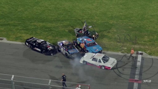 F1: You must have your front axle  alongside the mirror of the other car to have control of the corner. Or you will be penalized 

Bowman Gray: That’s cute 

 
