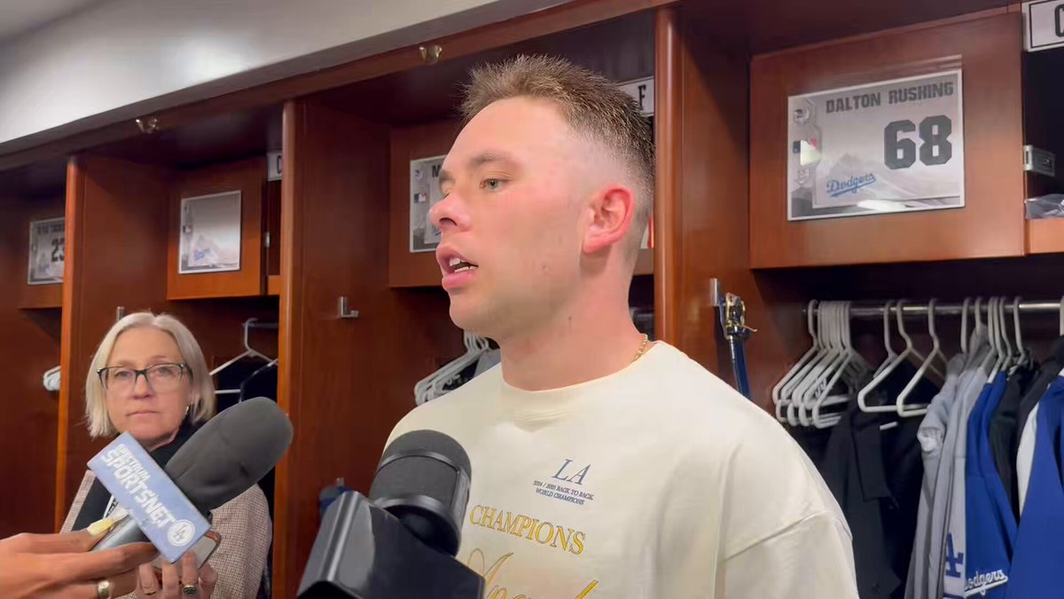 “It’s a little fishy”

Dodgers catcher Dalton Rushing couldn’t figure out how the Rockies were connecting on so many first-pitch swings 