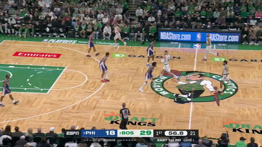 Back when it matters most.

Jayson Tatum’s first playoff game since tearing his Achilles 😤 