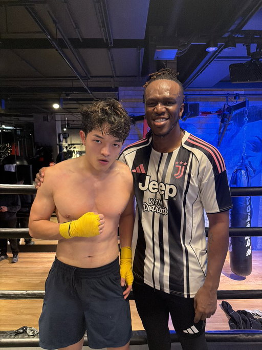 went 10 rounds with @KSI 🍆 🥊 