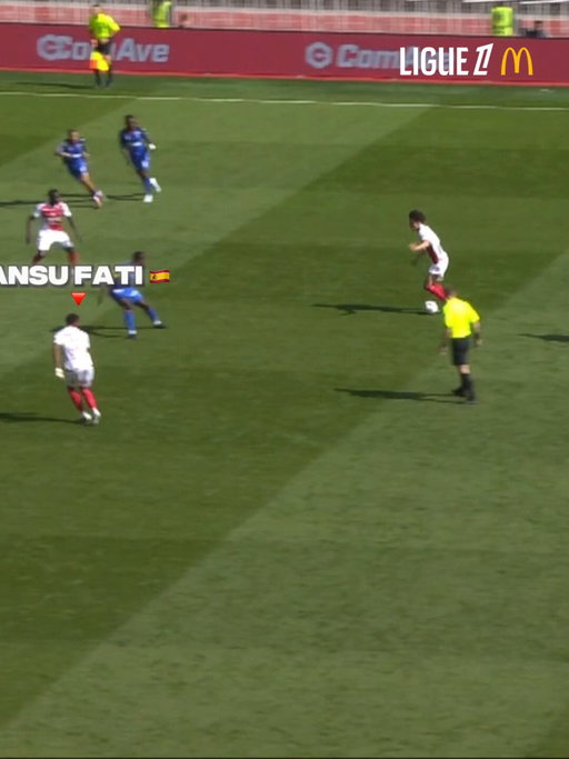 Ansu Fati scores again for Monaco 💥 