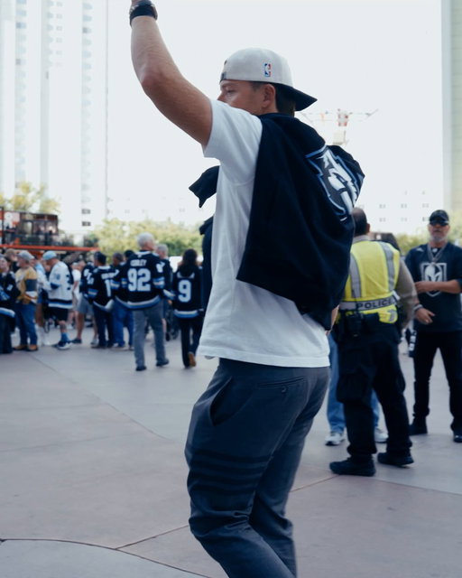 📍On-site in Vegas for game one. 