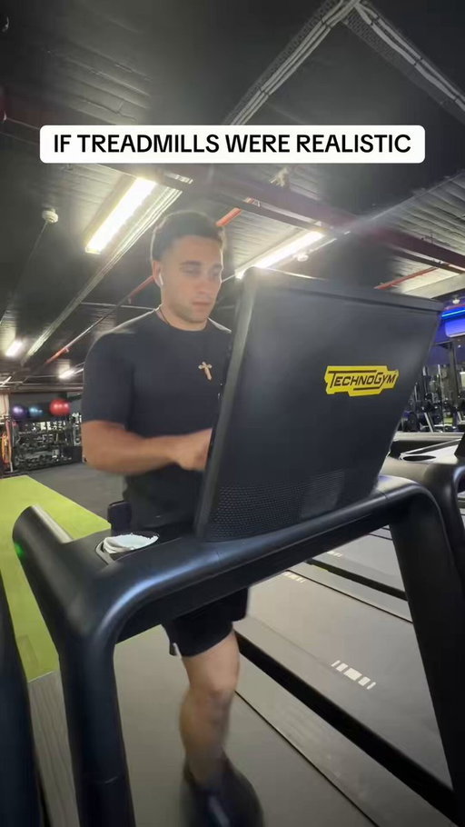 Treadmills should show the real version of cities… 
