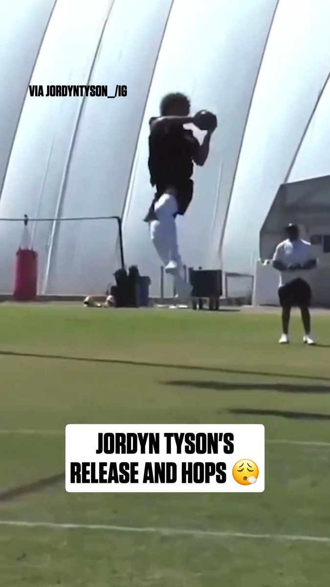Top Draft prospect @tyson_jordyn was flying 🐰 (via @tyson_jordyn) 
