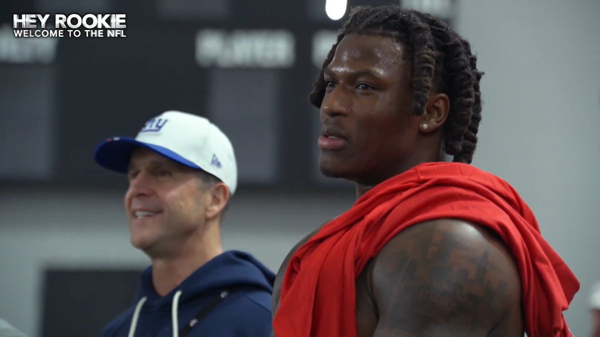 John Harbaugh sharing some wisdom with Arvell Reese at @OhioStateFB Pro Day 🙌 (via @NFLFilms)

Hey Rookie -- 3:30pm ET on ESPN2 