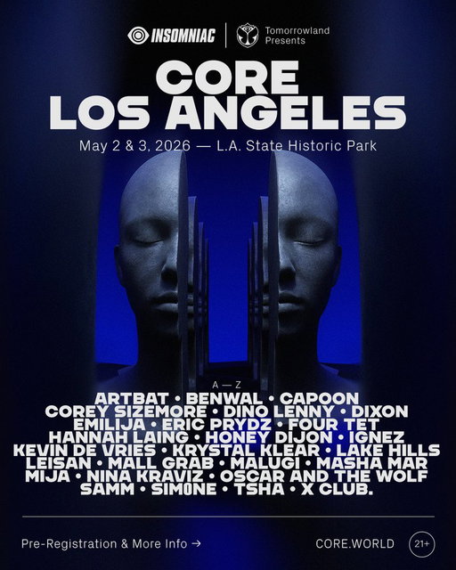 🖤 ENTER FOR A CHANCE TO WIN TWO VIP WRISTBANDS TO CORE LA 🖤

To enter: REPOST this post and tag a friend you'd bring with you in the comments. Winner drawn 4/24. Must be following us &amp; be 21+🫡
#festival #music 