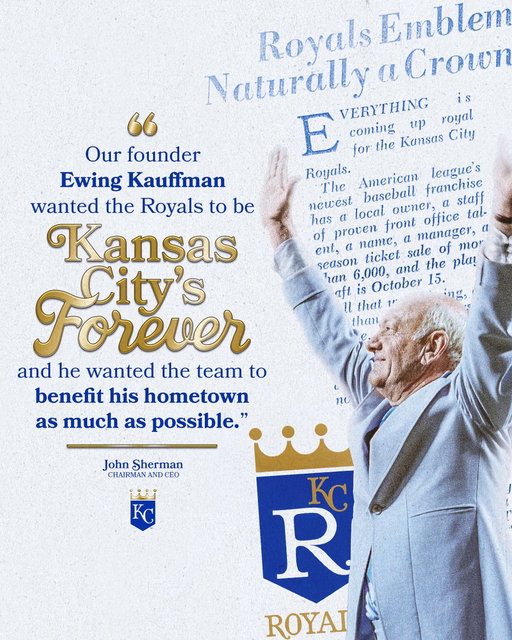 We are proud to share our plans for the future of Royals baseball in downtown Kansas City and to begin a partnership that will last for generations to come.

Read more: https://t.co/FBe8ywqEal 