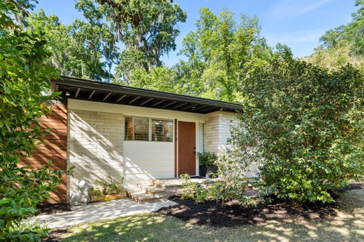 We have never said this before but here’s a near perfect MCM in Gainesville, FL that is known as the Tree House, originally designed in 1956 and is FLW inspired (obviously). 

CLFO $349,900 