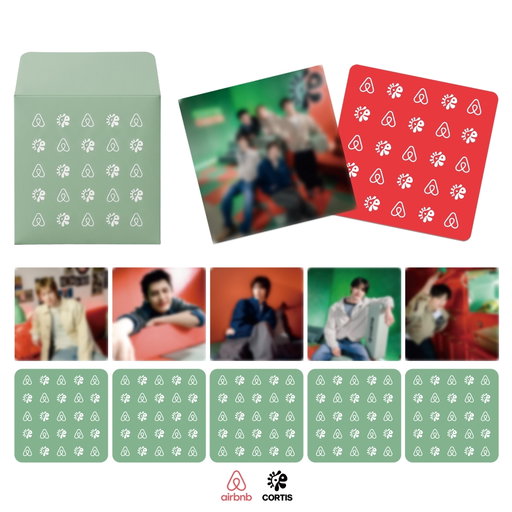에어비앤비 & 코르티스 ‘스퀘어픽’

한국에서 에어비앤비에 숙박하거나 CORTIS의 Green vs. Red 서울 비밀공간 팝업 체험에 참여하고, 
미공개 코르티스 포토 6종으로 구성된 한정 ‘스퀘어픽’ 세트를 받아보세요! 🎁

🏠4월 23일 - 5월 7일 사이 시작되는 한국 내 @Airbnb 예약·투숙
🔴5월 1일부터 7일까지 진행되는 @cortis_bighit 서울 비밀공간 팝업 체험 참여

‘스퀘어픽’ 수령 부스 주소는 4월 30일에 공개될 예정입니다!

🔗상세링크: https://www.airbnb.co.kr/e/cortis-square-pics