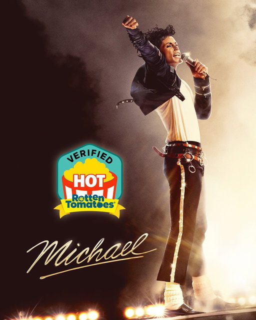 Audiences say #Michael is Verified Hot at 94% on the Popcornmeter! https://t.co/m6m7wjwkdl 