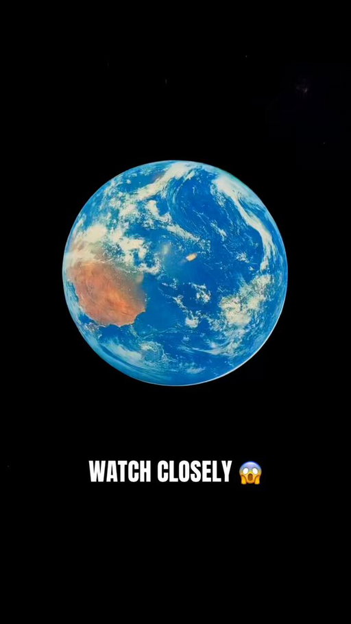 The Earth is a 🍰😎 