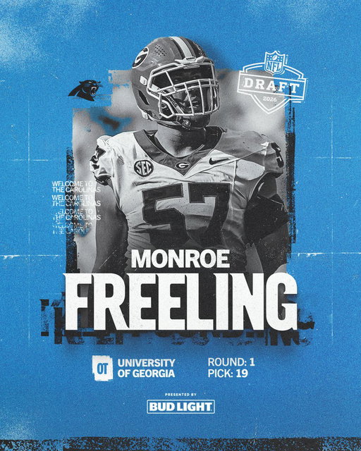 The best Freeling

@budlight | #NFLDRAFT 