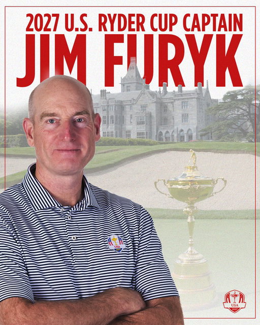 “The opportunity to captain the U.S. Ryder Cup Team for a second time is a tremendous honor. I am committed to putting our players in the best position to succeed as we work to reclaim the Cup on European soil.” 🏆
– U.S. Ryder Cup Captain Jim Furyk 🇺🇸

#GoUSA 