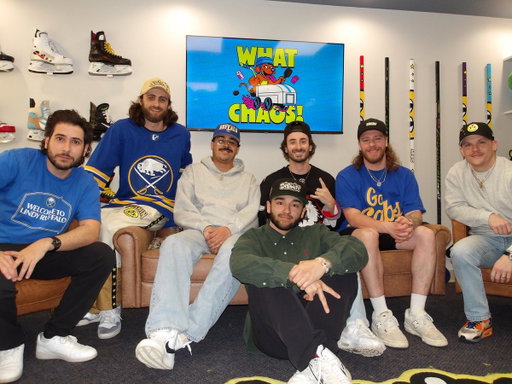 Huge shoutout to our dear friends @WhatChaosShow for spending the week with us in Buffalo for the playoffs. Unforgettable experience. New episode 🔜 