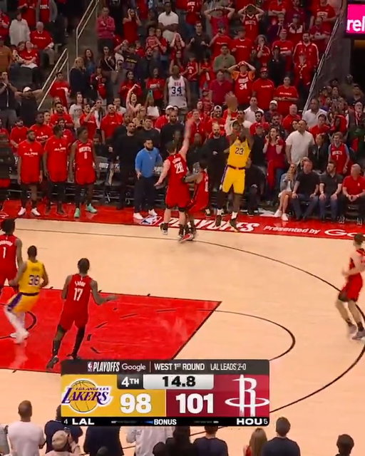 LEBRON STEAL AND GAME-TYING 3 🤯🔥

WHAT A MOMENT. 