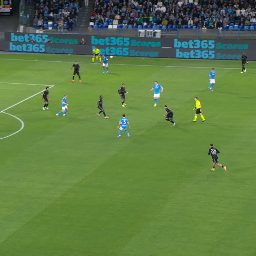 De Bruyne pounced from behind to score from close-range! 🐈🎯

#NapoliCremonese 