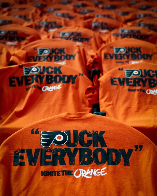 Puck ‘em. #IgniteTheOrange 