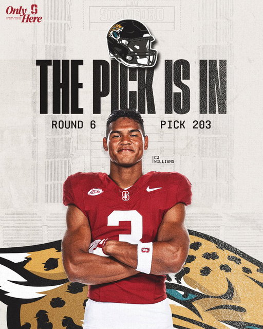 Duval got a playmaker‼️

CJ Williams is headed to Jacksonville. 

#GoStanford | @Jaguars 