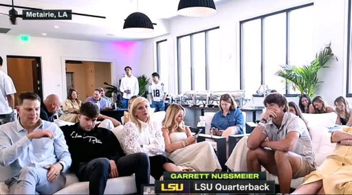 Garrett Nussmeier isn’t having the greatest time…

Nussmeier’s Dad is the Saints OC, the Saints have passed on him 4 times today 🤷‍♂️ 
