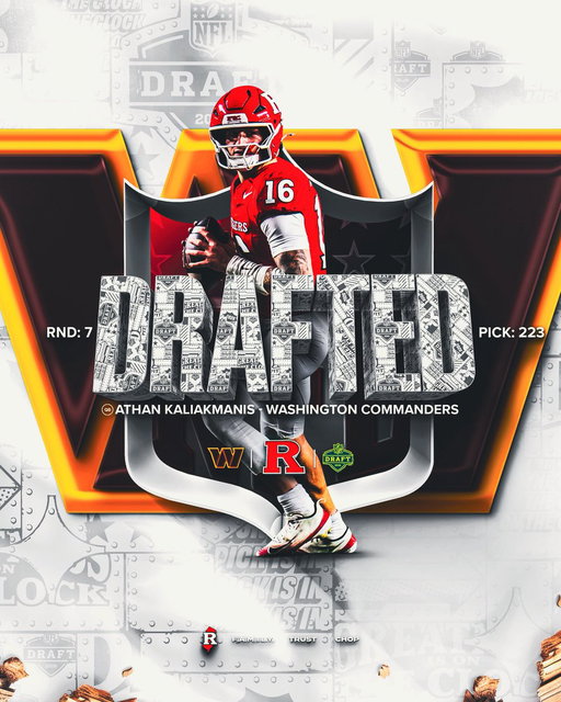 Athan Kaliakmanis is headed to Washington 😎 

@aajk_23 | @Commanders 