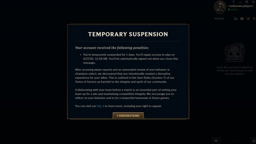 Won again with blitz top got banned 