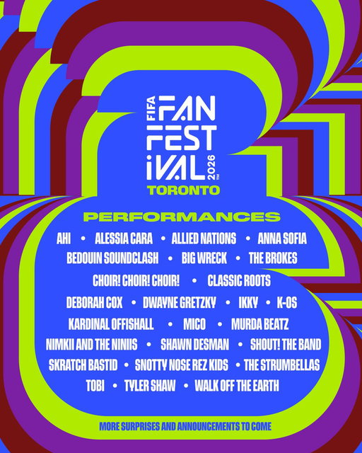 LINEUP DROP 🎶⚽

All summer: 46 matches on the big screen, plus music, culture, food + fan experiences celebrating The World in a City.

Free with registration. More to come 👀
 https://t.co/GkqpGES4eA 
