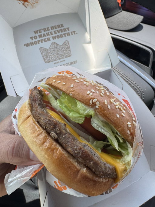 Alright I’ll say it…Burger King might be underrated.

I’m sure the toppings came from a lab, but they tasted farm fresh. Could be a California thing? Idk but this Whopper was delicious. 