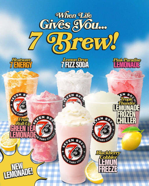 When life gives you lemons… you make NEW and improved lemonade 🍋 six perfectly tart and sweet featured drinks drop 5/1! 