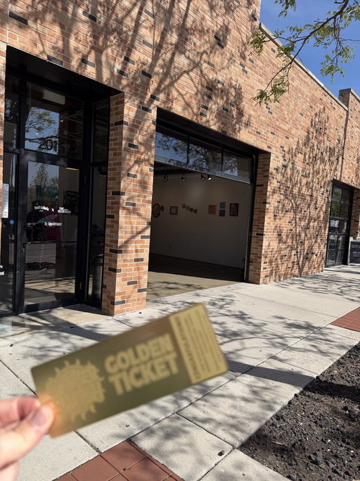 one golden ticket available 🎫 