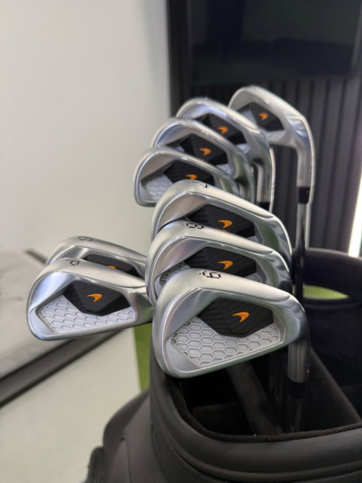 I’ve got my hands on the BRAND NEW McLaren irons!🤯

I HAD to test them to see what they’re all about…

Full in-depth HONEST review coming today on YouTube 🎥⛳️ 