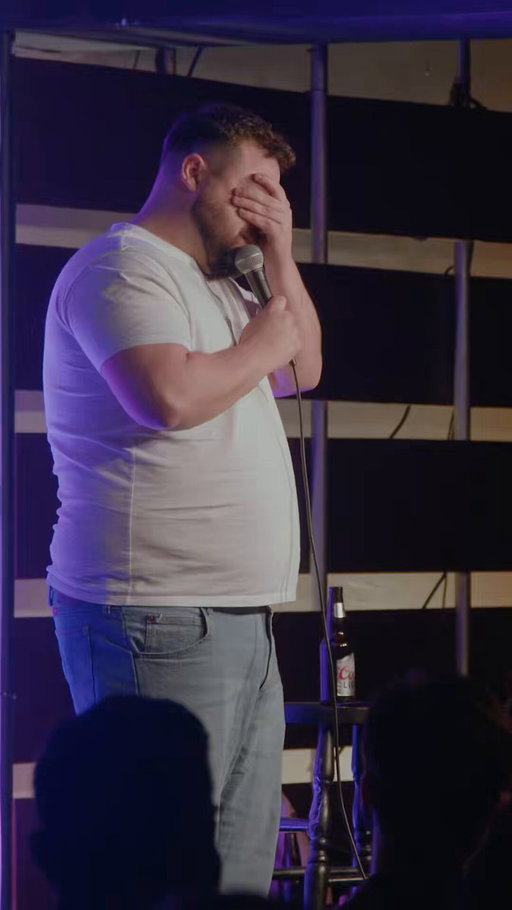 Triggered girl at comedy show… 