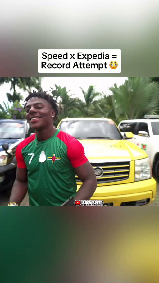 He’s attempting a 4 countries in 1 day world record with Expedia 📷

This is either going to be legendary… or a complete disaster

Plan your own trip like Speed 📷 https://t.co/KWtQkjprfs @ishowspeedsui 
