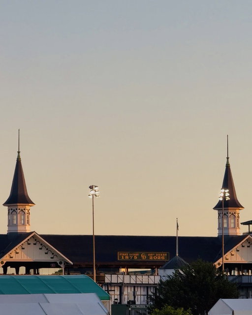 Good morning from Churchill Downs. 