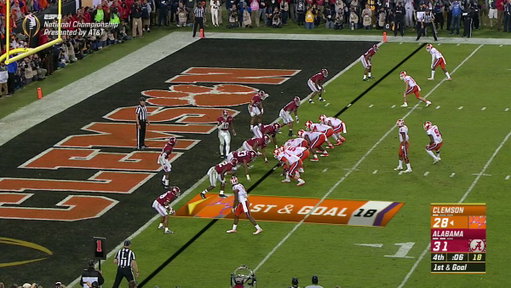 This play to win the 2017 CFP National Championship 🤯

#CFP 