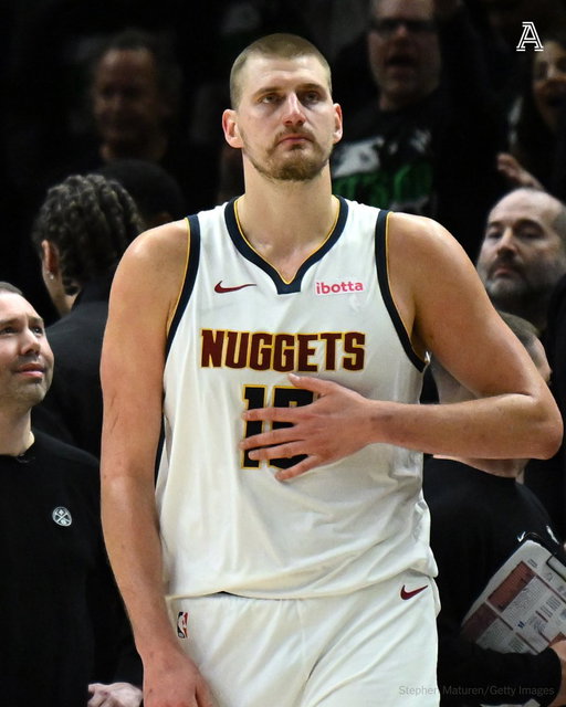 Nikola Jokić has never beaten a team in the playoffs with more than 50 wins.

H/T @BetMGM 