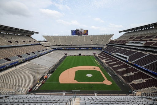The Savannah Bananas will play their biggest game ever tomorrow night — over 100,000 at Kyle Field in College Station. That’s wild. 