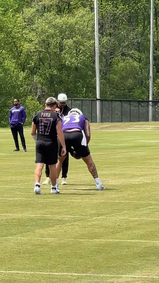 Diego Pavia is officially at Ravens rookie camp  