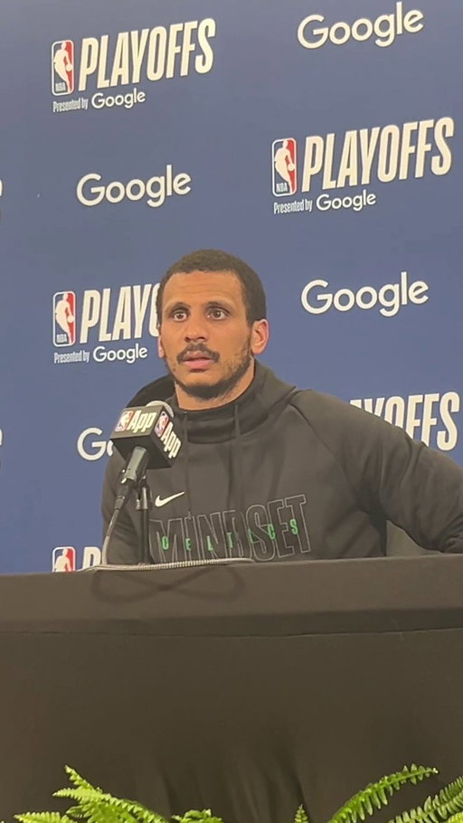 Joe Mazzulla on blowing the first 3-1 lead in Celtics history:

“I think in a lot of times in the world today, to either or society, but there's a duality to everything.” 